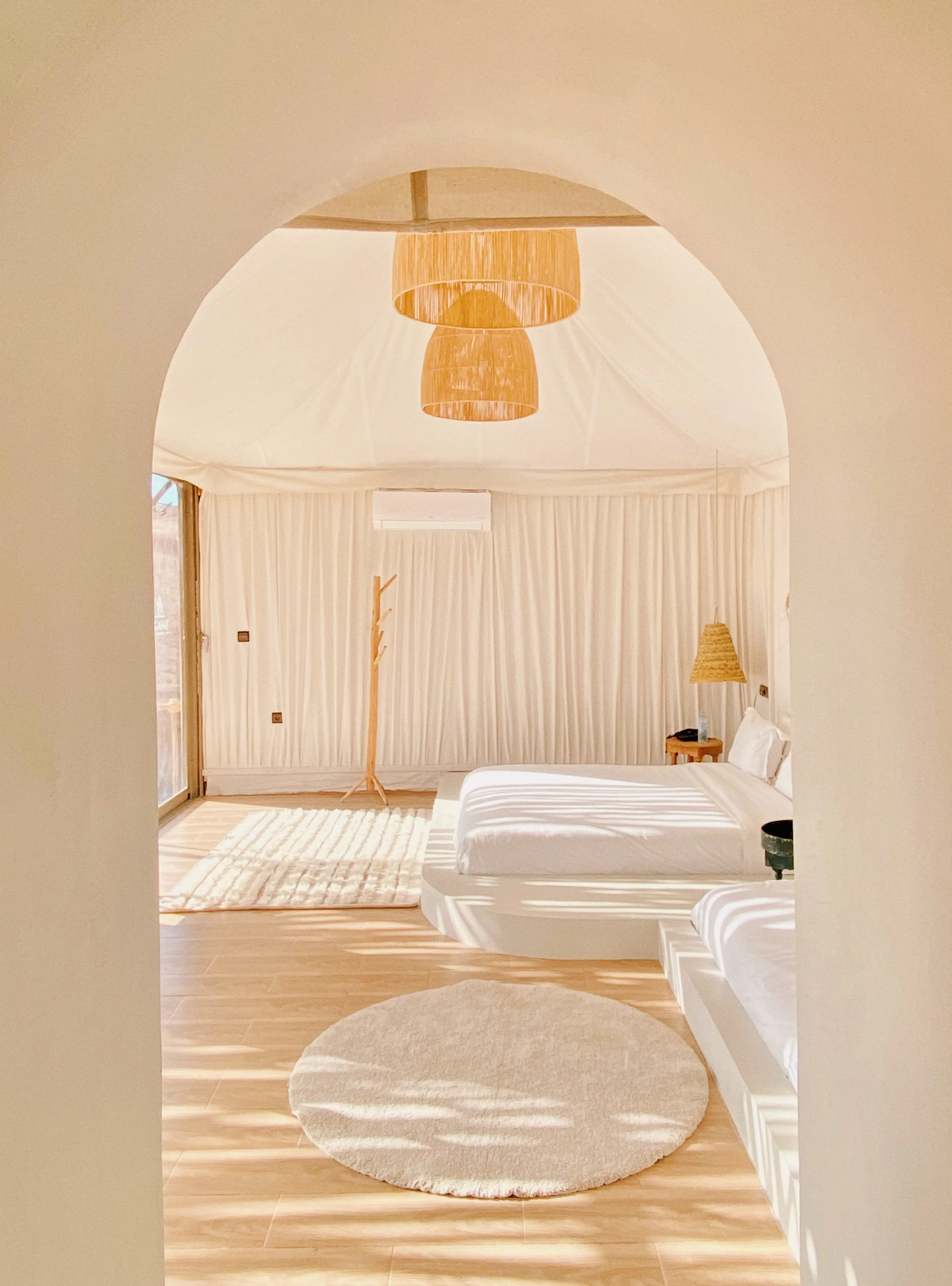 Photographie chambre luxe riad marrakech